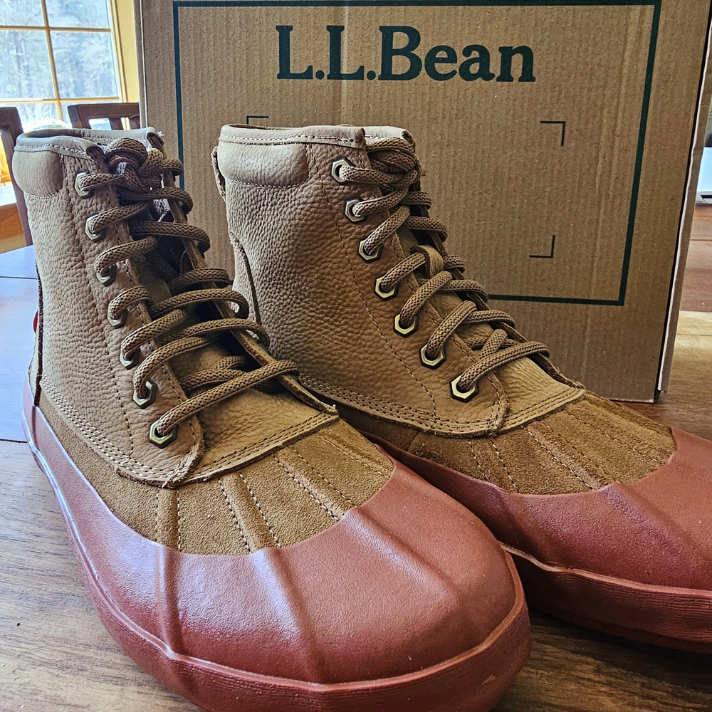 L.L. Bean Bar Harbor Waterproof Sneaker Duck Boot, Womens 10